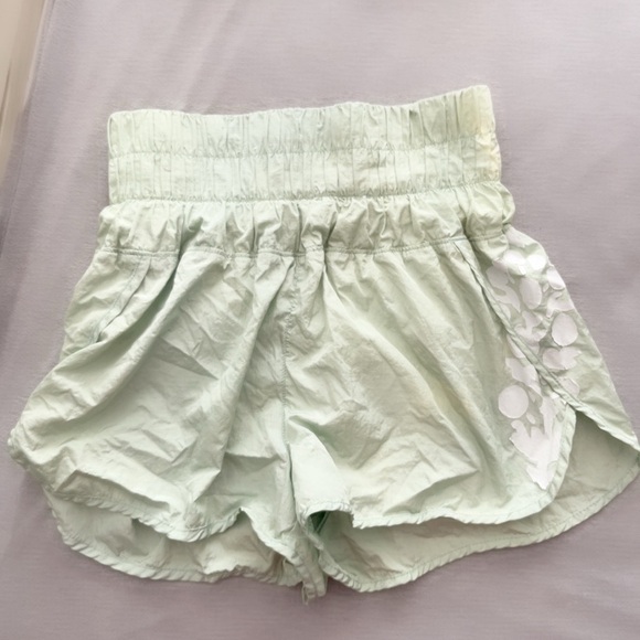 Free movement Mint Green Women's Shorts - Picture 4 of 11